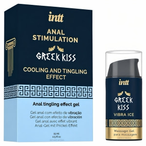 Gel Greek Kiss Relaxare Anală Efect Vibrație și Răcire pe Vibreaza.ro