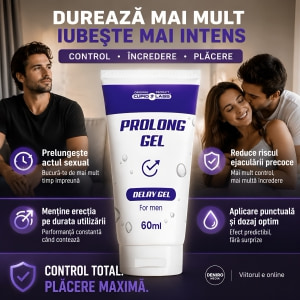 Gel Cupid Labs Prolong pentru Întârzierea Ejaculării 60 ml