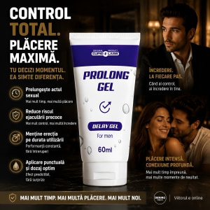 Gel Cupid Labs Prolong pentru Întârzierea Ejaculării 60 ml
