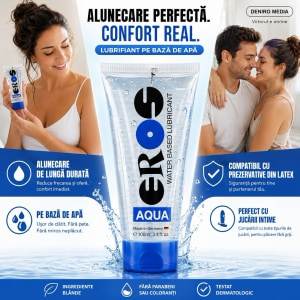 Gel Lubrifiant Eros Aqua Testat Dermatologic 50ml