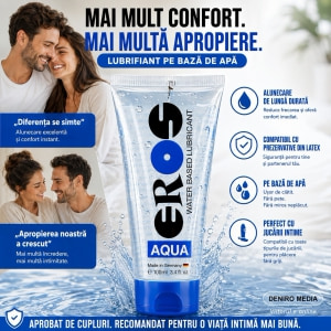 Gel Lubrifiant Eros Aqua Testat Dermatologic 50ml