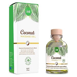 Gel Masaj Vegan Intt Cocos cu Efect încălzire pe Vibreaza.ro