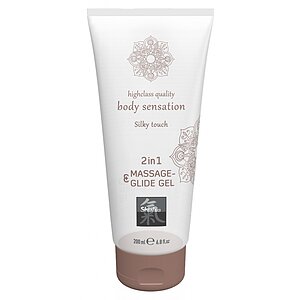 Gel Massage And Glide 2 in 1 Silky Touch pe Vibreaza.ro