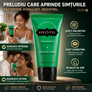 Gel Comestibil Kama Sutra Pleasure Balm Spearmint 50ml