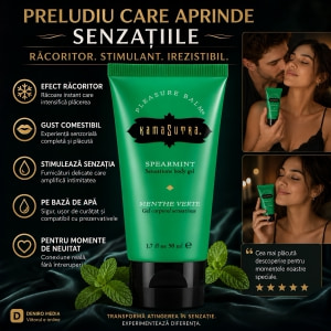 Gel Comestibil Kama Sutra Pleasure Balm Spearmint 50ml