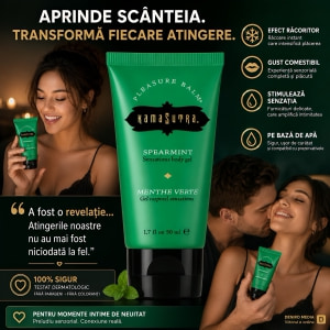 Gel Comestibil Kama Sutra Pleasure Balm Spearmint 50ml
