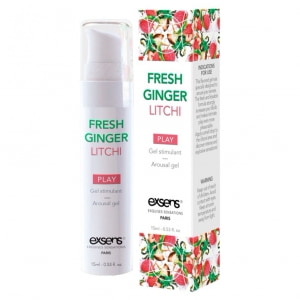 Gel Răcoritor Stimulent Ghimbir Litchi Exsens pe Vibreaza.ro