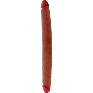 Get Real – Dublu Dong 40 cm, Silicon Realist pe Vibreaza.ro