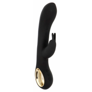 Grip Hot Rabbit Reîncărcabil cu încălzire și 10 Moduri Negru pe Vibreaza.ro