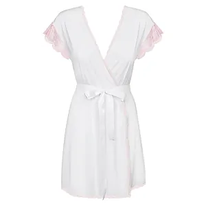 Halat Obsessive Girlly Alb Halat Obsessive Girlly Alb pe Vibreaza.ro