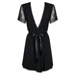 Halat Obsessive Miamor Negru Halat Obsessive Miamor Negru pe Vibreaza.ro