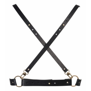 Ham Maze X pentru Bondage cu Bretele Ajustabile Negru