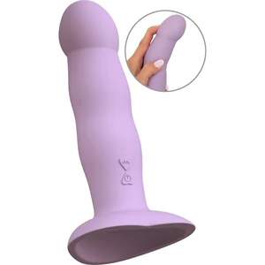 Heart Guy Purple: Vibrator 10 Moduri, Ventuză Inimă Mov pe Vibreaza.ro