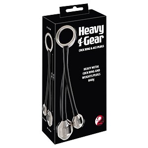 Heavy Gear – Inel Penian Metalic cu 2 Pluguri 31 cm pe Vibreaza.ro