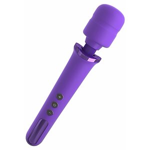 Her Rechargeable Power Wand Mov pe Vibreaza.ro