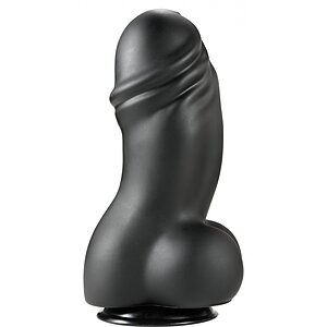 Hidden Desire Fat Boys Dildo PVC 22cm Negru pe Vibreaza.ro