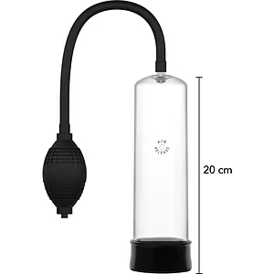 Hidden Desire Rising Star — Pompă Manuală Discretă 18 cm Negru pe Vibreaza.ro