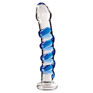 Icicles Hand Blown Glass Nr. 5 Transparent pe Vibreaza.ro