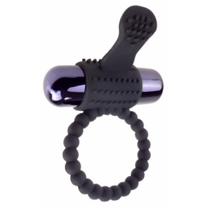 Inel cu Vibrații Fantasy C-Ringz Silicon Negru pe Vibreaza.ro