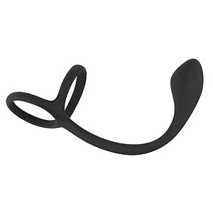 Inel Penis Black Velvets 3 În 1 Negru pe Vibreaza.ro