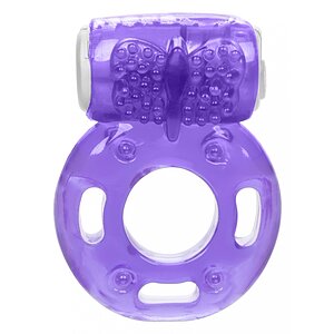 Inel Penis Cu Vibratii Mov pe Vibreaza.ro