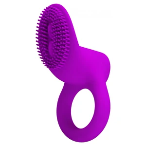 Inel Penis Cu Vibrații Pretty Love Cobra Mov pe Vibreaza.ro