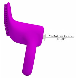 Inel Vibrator Pretty Love Cobra pentru Erecție Fermă Mov