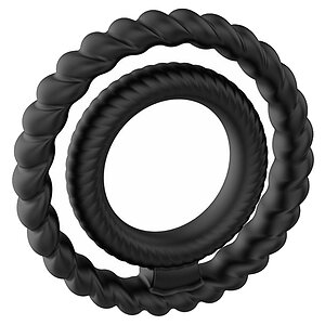 Inel Penis Dorcel Dual Ring Negru pe Vibreaza.ro