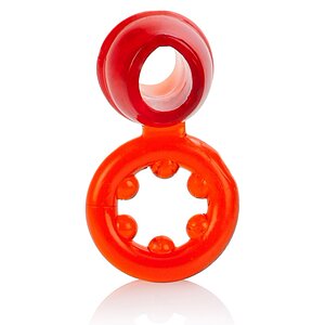 Inel Penis Dual Support Magnum Rosu pe Vibreaza.ro