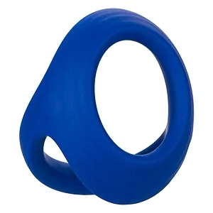 Inel Penis Penis Ball Dual Ring Albastru pe Vibreaza.ro