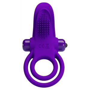 Inel pentru Penis Pretty Love cu Stimulator de Clitoris