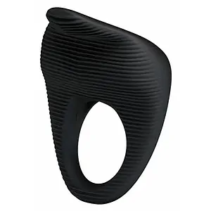 Inel Penis Pretty Love Thimble Negru pe Vibreaza.ro