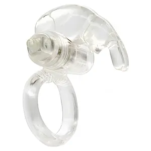 Inel Penis Rabbit Vibrating Transparent Inel Penis Rabbit Vibrating Transparent pe Vibreaza.ro