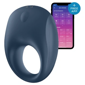 Inel Penis Satisfyer Strong One Albastru Inel Penis Satisfyer Strong One Albastru pe Vibreaza.ro