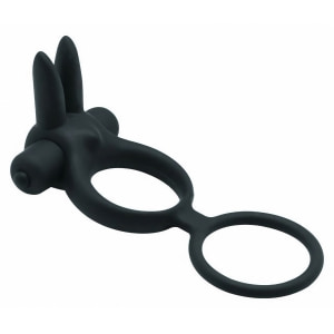 Inel Penis Timeless Dual Negru pe Vibreaza.ro