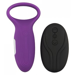 Inel Penis TUX Remote Control Couples Negru pe Vibreaza.ro