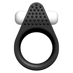 Inel Pentru Penis cu Striații Lit Up Negru pe Vibreaza.ro