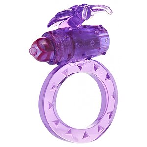 Inel Vibrator Flutter Mov pe Vibreaza.ro
