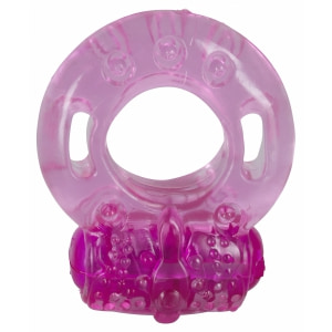 Inel Vibrator One-Time-Use pentru Erecție Fermă Roz