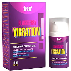 Intt Vibration Blackberry — Gel Intim Mure, Efect Pulsant pe Vibreaza.ro