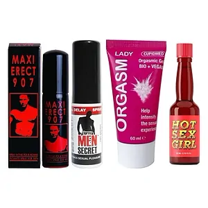 Kit Putere și Plăcere: Control, Intensitate, Erecție Kit Putere și Plăcere: Control, Intensitate, Erecție pe Vibreaza.ro