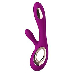 Lelo - Soraya Wave Deep Rose Mov pe Vibreaza.ro