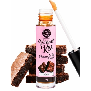 Lip Gloss Vibrant Kiss Brownie pe Vibreaza.ro