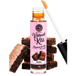 Lip Gloss Vibrant Kiss Brownie pe Vibreaza.ro