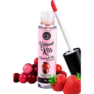Lip Gloss Vibrant Kiss Căpșuni pe Vibreaza.ro