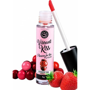 Lip Gloss Vibrant Kiss Căpșuni pe Vibreaza.ro