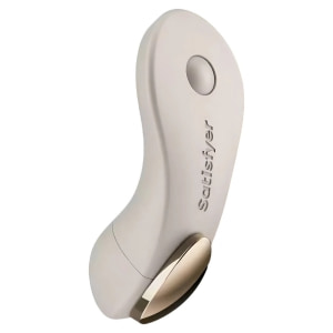 Little Secret Vibrator Pentru Chiloți Satisfyer Gri pe Vibreaza.ro