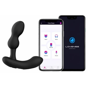 Lovense Edge 2 Prostate Massager Negru pe Vibreaza.ro
