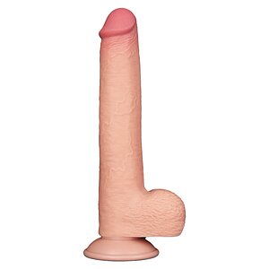 LoveToy Dildo Realist 22cm cu Ventuza pe Vibreaza.ro