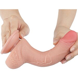 LoveToy Dildo Sliding-Skin 19.5 cm, Ø 3.5 cm - Realist